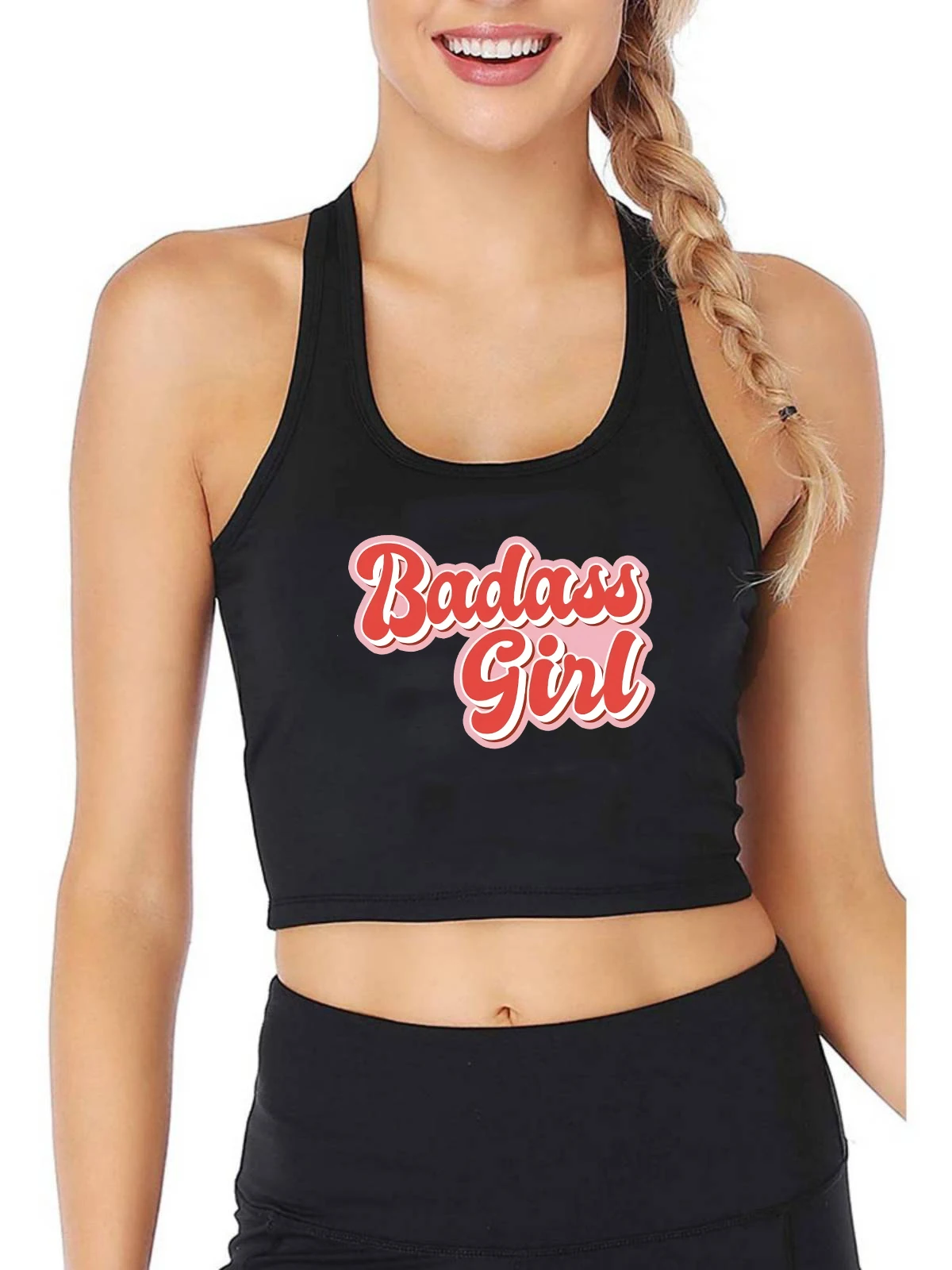 Badass Girl Retro Style Pin Up Art Groovy Tank Top Hot Girl Goth Grunge Harajuku Sexy Slim Fit Crop Tops Fitness Camisole
Badass Girl Retro Style Pin Up Art Groovy Tank Top Hot Girl Goth Grunge Harajuku Sexy Slim Fit Crop Tops Fitness Camisole