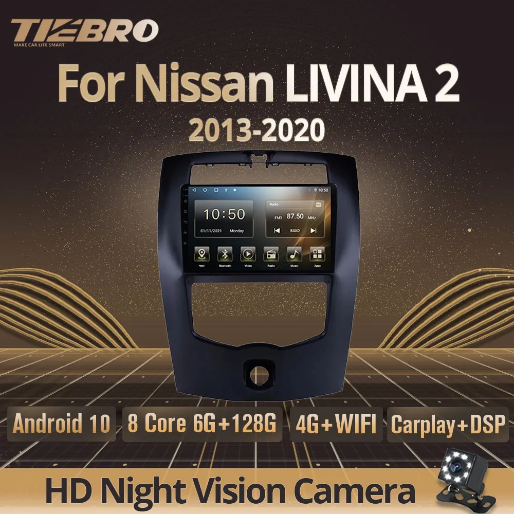 Tiebro 2DIN Android10 Car Radio For Nissan LIVINA 2 2013-2020 GPS Navigation Carplay Stereo Autoaudio Audio For Cars NO 2DIN DVD
Tiebro 2DIN Android10 Car Radio For Nissan LIVINA 2 2013-2020 GPS Navigation Carplay Stereo Autoaudio Audio For Cars NO 2DIN DVD