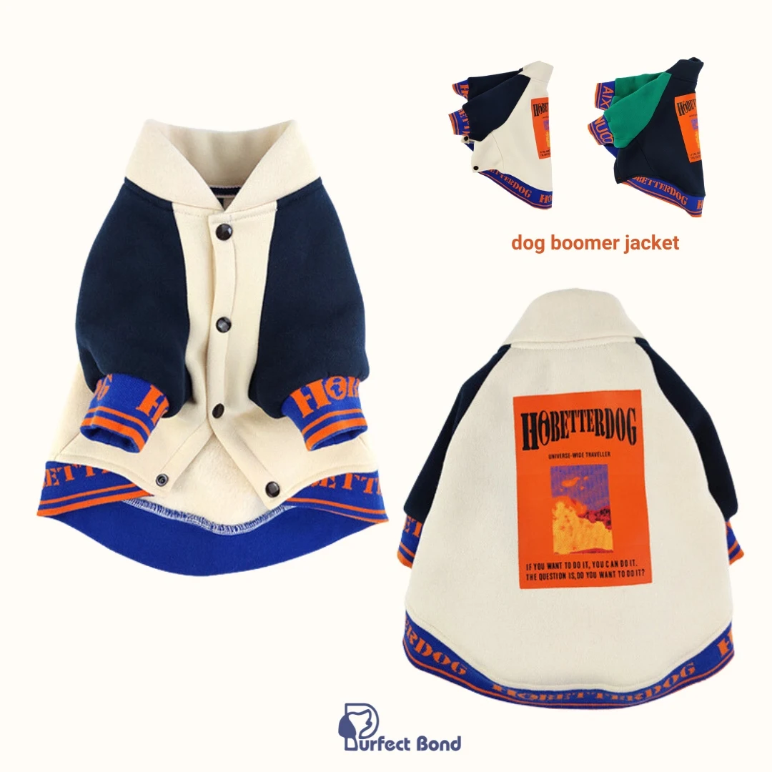 dog boomer jacket, stylish and warm baseball-style jacket. Pet Dog Sweater Jacket Hoodie Clothes Puppy Coat Clothing
dog boomer jacket, stylish and warm baseball-style jacket. Pet Dog Sweater Jacket Hoodie Clothes Puppy Coat Clothing