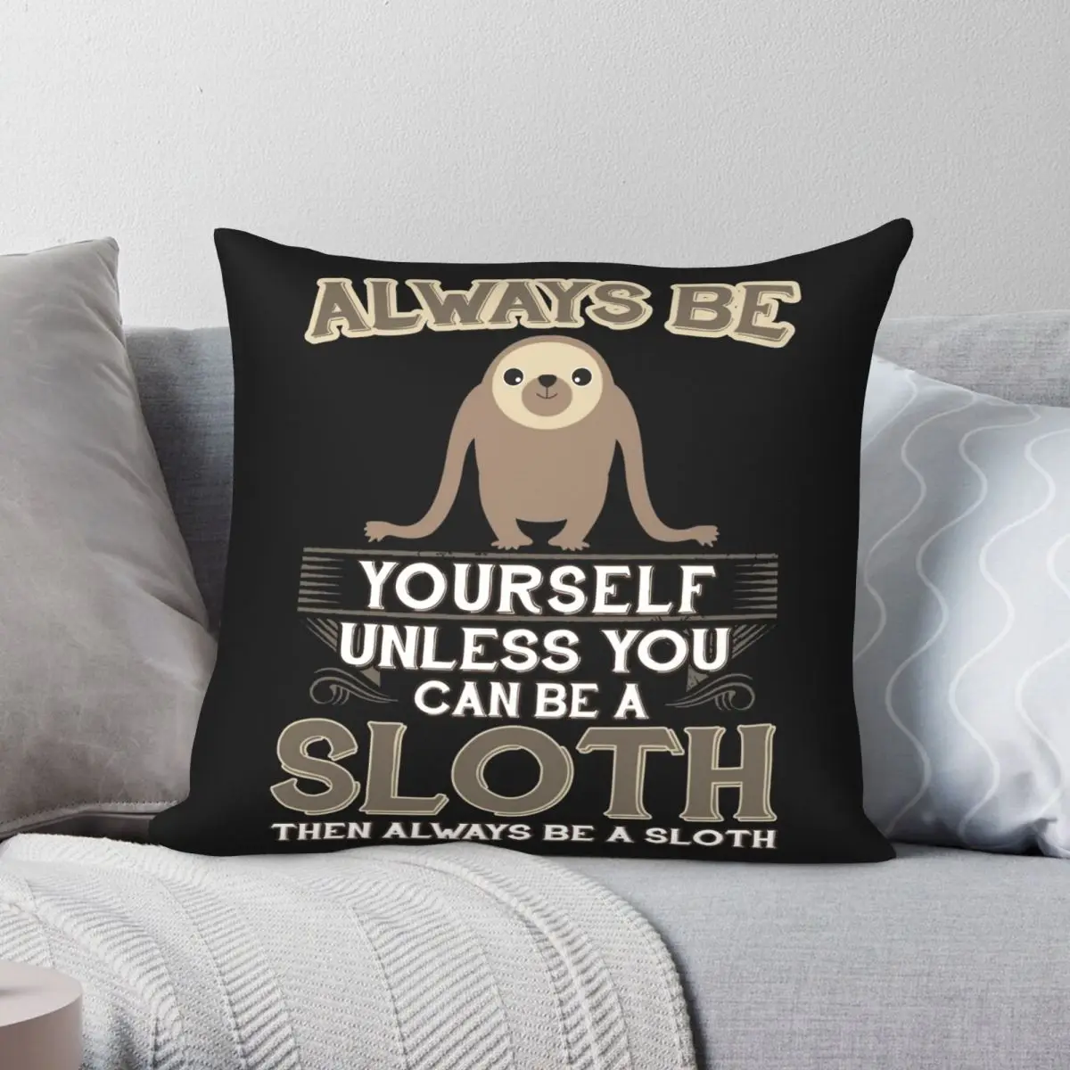 Always Be Yourself Square Pillowcase Polyester Linen Velvet Creative Zip Decorative Throw Pillow Case Room Cushion Case
Always Be Yourself Square Pillowcase Polyester Linen Velvet Creative Zip Decorative Throw Pillow Case Room Cushion Case