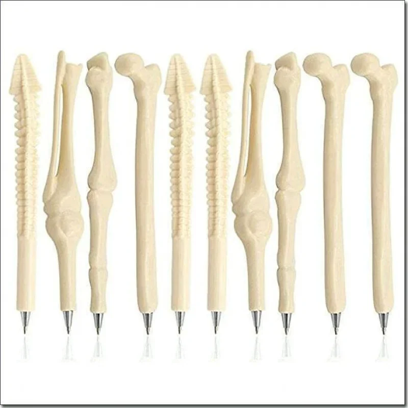 5PCS New Exotic Anti-Real Body Bone Ballpoint Pen Student Prize Plastic Stationery Signature Pen
5PCS New Exotic Anti-Real Body Bone Ballpoint Pen Student Prize Plastic Stationery Signature Pen