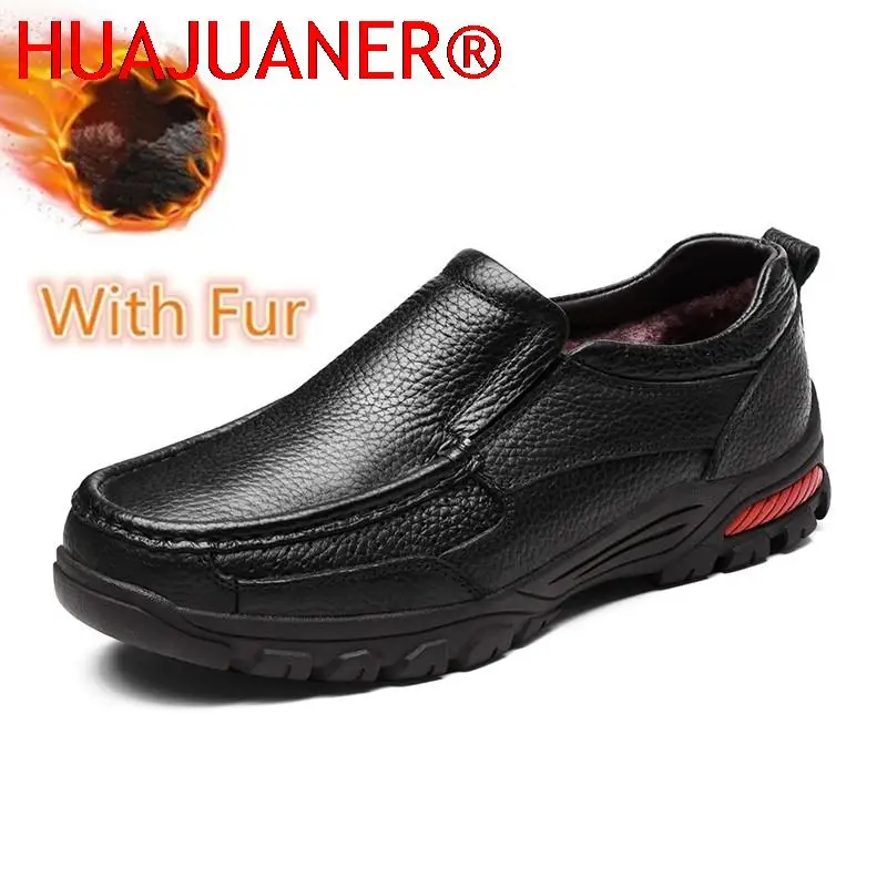 Genuine Leather Tooling Mens Shoes Winter Outdoor Shoes Plush Loafers Men Warm Fur Snow Walking Comfortable Shoe Casual Slip on
Genuine Leather Tooling Mens Shoes Winter Outdoor Shoes Plush Loafers Men Warm Fur Snow Walking Comfortable Shoe Casual Slip on