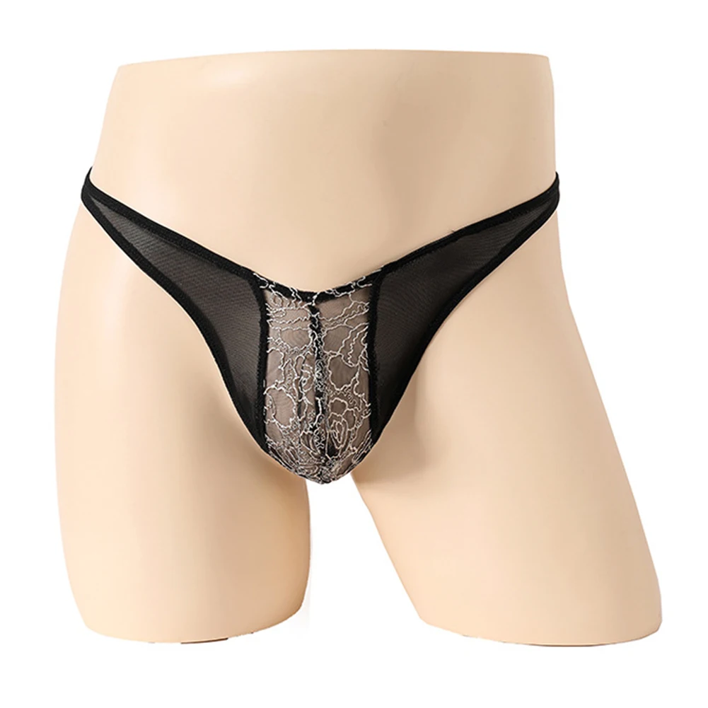 Sexy Mens Lace Thongs Convex Pouch Underwear T-Back G String Briefs Breathable Elastic Underpants Man Panties Erotic Lingerie
Sexy Mens Lace Thongs Convex Pouch Underwear T-Back G String Briefs Breathable Elastic Underpants Man Panties Erotic Lingerie