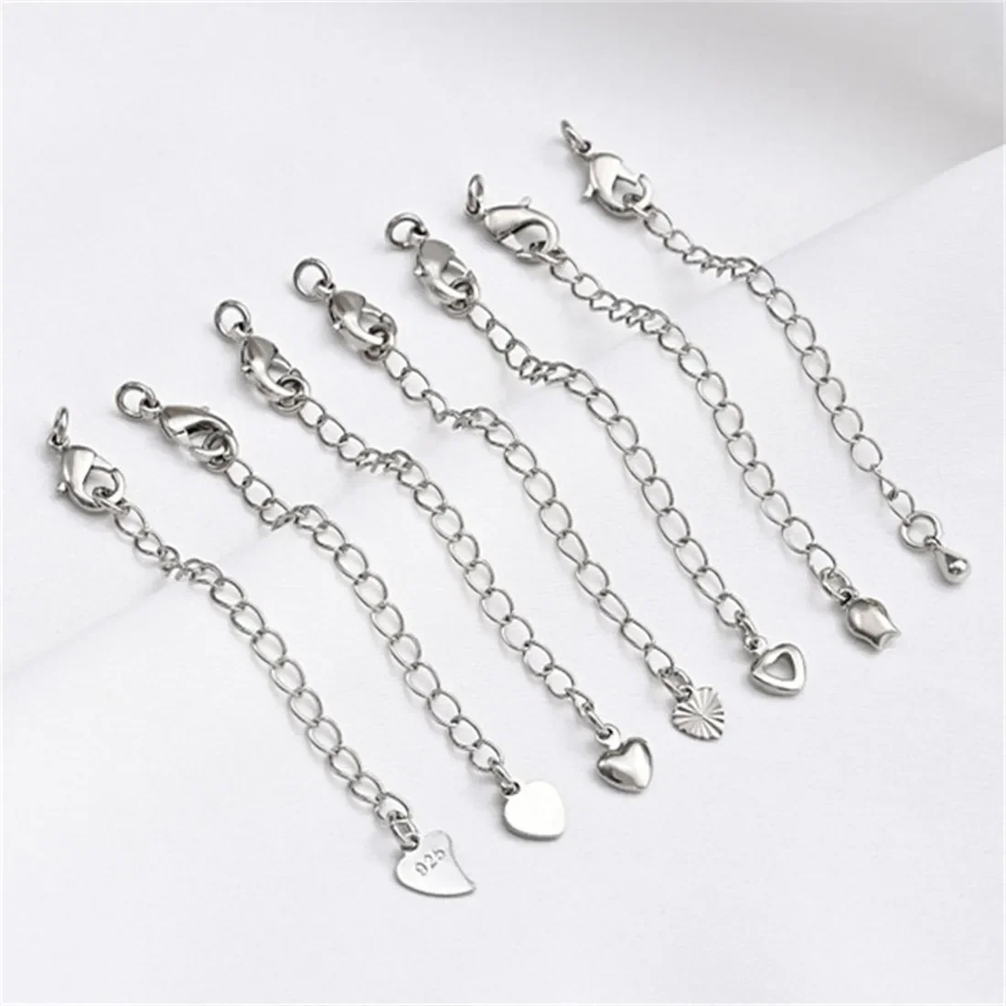 Цепочка-хвост, платиновая цепочка-удлинитель, самодельный браслет, ожерелье, цепочка-удлинитель, ручная работа своими руками
Цепочка-хвост, платиновая цепочка-удлинитель, самодельный браслет, ожерелье, цепочка-удлинитель, ручная работа своими руками