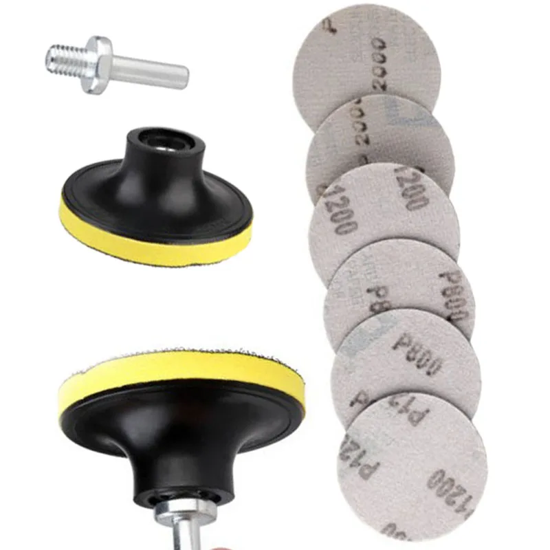 8pcs/set Polisher Disc Polished Plate Wheel Hook Loop 800/1200/2000 Grit Abrasive Tool Parts Pads Grinding Buffing
8pcs/set Polisher Disc Polished Plate Wheel Hook Loop 800/1200/2000 Grit Abrasive Tool Parts Pads Grinding Buffing