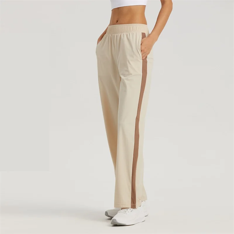 Color Block Sports Pants Women High Waist Pocket Yoga Pants Fitness Sweatpants Gym Workout Leggings Loose Soft Casual Sportswear
Color Block Sports Pants Women High Waist Pocket Yoga Pants Fitness Sweatpants Gym Workout Leggings Loose Soft Casual Sportswear