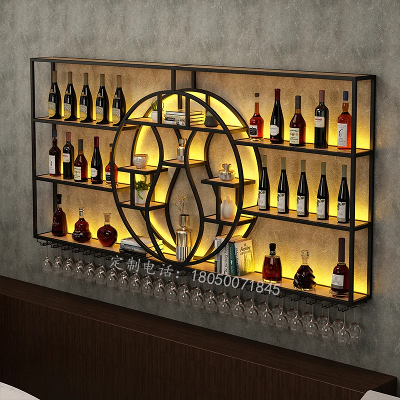 Holder Unique Wine Cabinets Shelves Drink Mounted Retail Bar Cabinet Cellar Display Cremalheira De Vinho Kitchen Accessories
Holder Unique Wine Cabinets Shelves Drink Mounted Retail Bar Cabinet Cellar Display Cremalheira De Vinho Kitchen Accessories