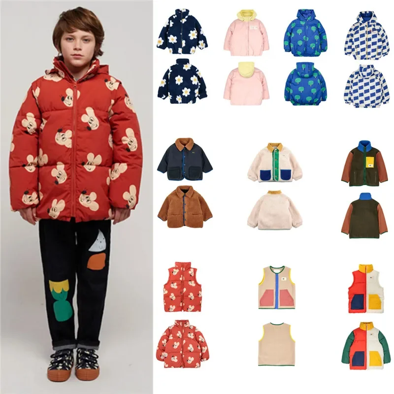 Children's Coat 2023AW BC Girls' Thick Zipper Multifunctional Cotton-padded Jacket Boys Lamb Wool Winter Clothes on Both Sides
Children's Coat 2023AW BC Girls' Thick Zipper Multifunctional Cotton-padded Jacket Boys Lamb Wool Winter Clothes on Both Sides