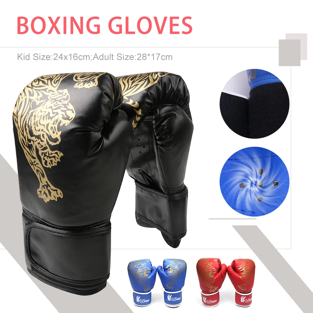1 Pair Adults Kids Boxing Gloves Breathable PU Leather Training Fighting Gloves Sanda Boxing Training Gloves Kickboxing
1 Pair Adults Kids Boxing Gloves Breathable PU Leather Training Fighting Gloves Sanda Boxing Training Gloves Kickboxing