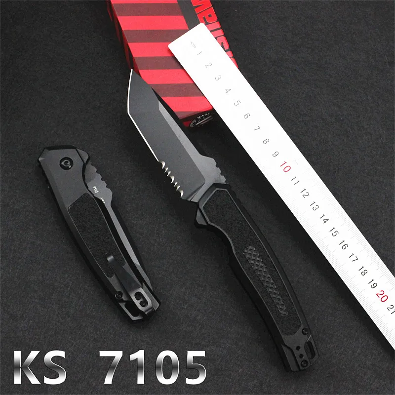 New KS 7105 EDC Pocket Folding Knife CPM154 Blade Aluminium Handle Utility Outdoor Camping Survival Tactical Knife Tool
New KS 7105 EDC Pocket Folding Knife CPM154 Blade Aluminium Handle Utility Outdoor Camping Survival Tactical Knife Tool