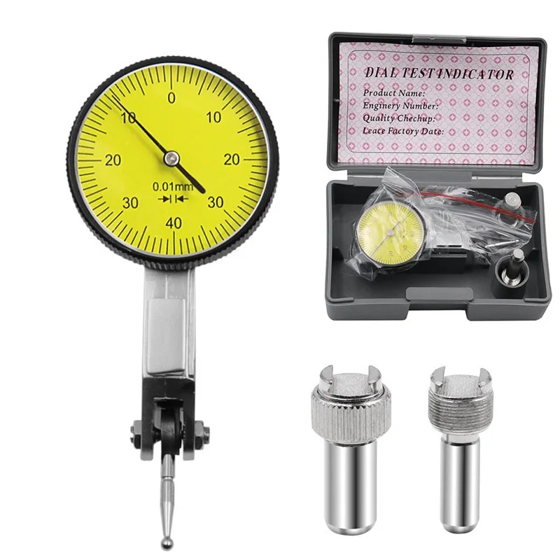 Lever indicator display analog dial lever shockproof test 0.01mm dial indicator indicator meter dial ruler tool
Lever indicator display analog dial lever shockproof test 0.01mm dial indicator indicator meter dial ruler tool