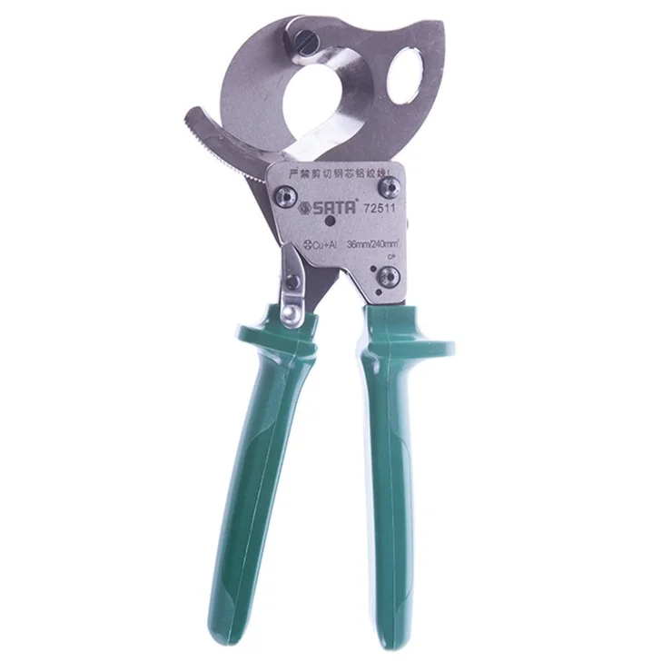 Ratchet manual cable cutter cable pliers wire cutting pliers electrician scissors for cable under 52mm
Ratchet manual cable cutter cable pliers wire cutting pliers electrician scissors for cable under 52mm