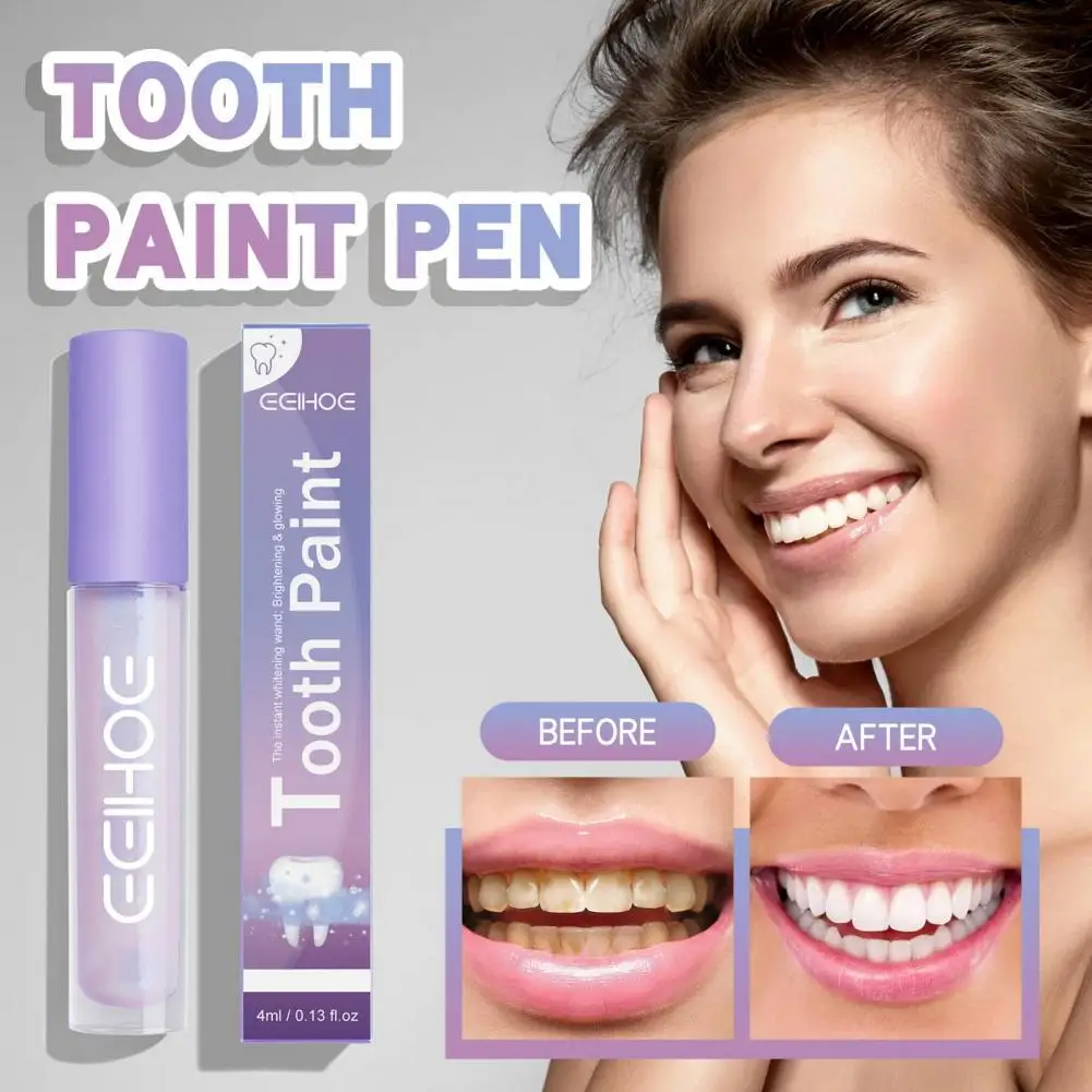 

Instant Teeth Whitening Instant Shining Teeth Pen 4ml Glossy Finish Whitening for Refreshing Oral Care Easy to Use Safe