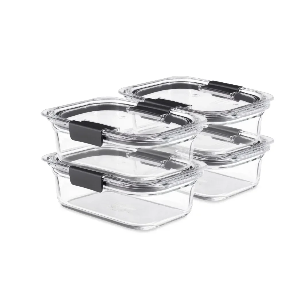 Glass Set of 4 Food Storage Containers With Latching Lids 3.2 Cups Free Shipping Food Preservation Box Sealed Container Pots
Glass Set of 4 Food Storage Containers With Latching Lids 3.2 Cups Free Shipping Food Preservation Box Sealed Container Pots