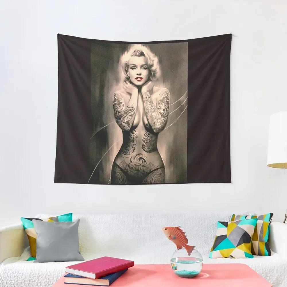 MARILYN MONROE: as The TATTOO LADY Print Tapestry House Decoration Decor Home Tapestry
MARILYN MONROE: as The TATTOO LADY Print Tapestry House Decoration Decor Home Tapestry