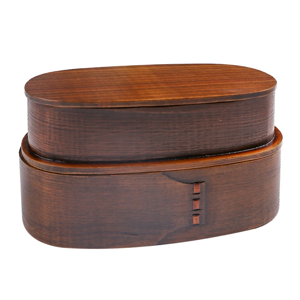 Wooden Lunch Box Meal Container Bento Food Carrier Prep Containers Double Layers for
Wooden Lunch Box Meal Container Bento Food Carrier Prep Containers Double Layers for