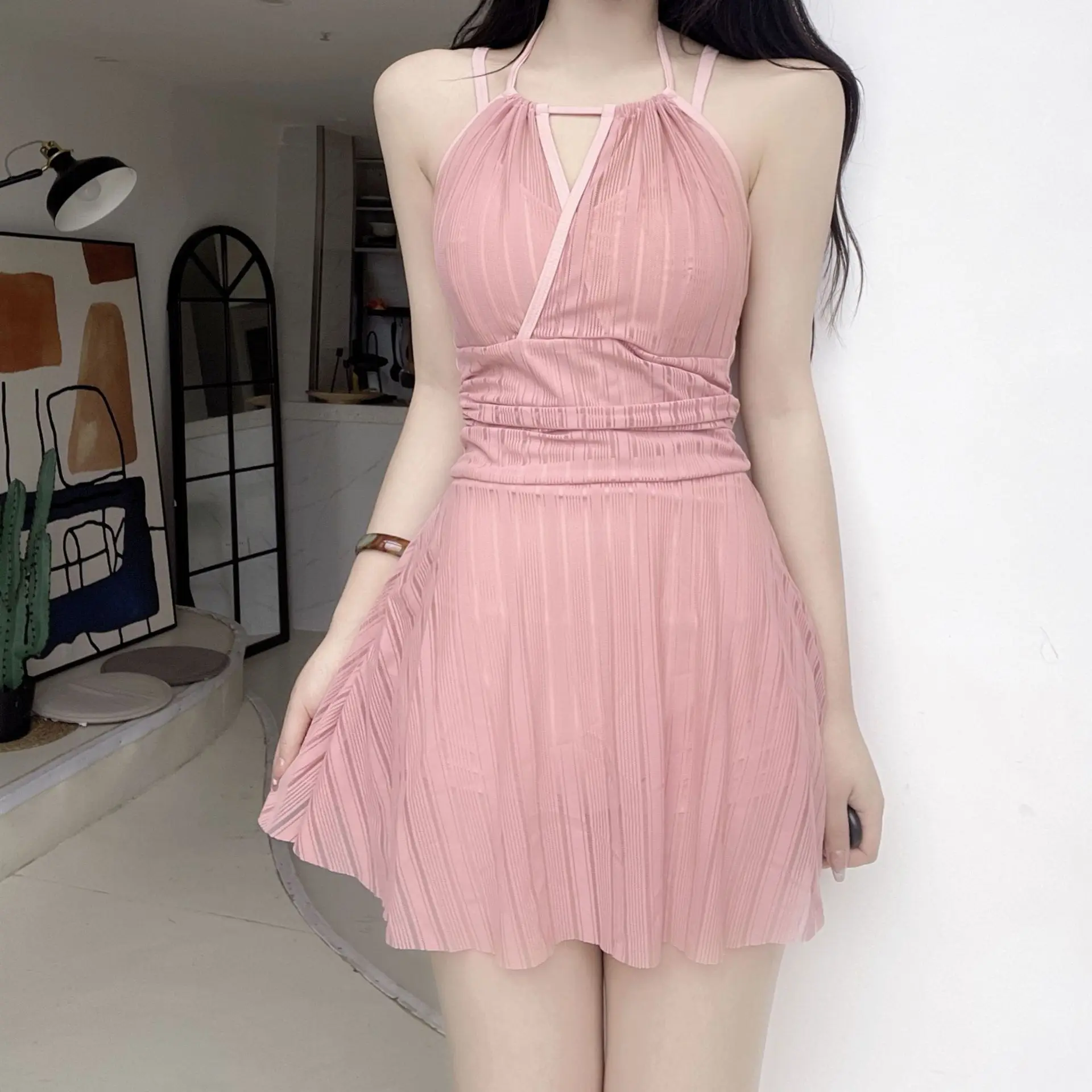 Kawaii Swimsuit Women Bikini One-Piece Monokini Sexy Push Up New Korean Fashion Swimwear Girls Padded Beach Wear Swimming Summer
Kawaii Swimsuit Women Bikini One-Piece Monokini Sexy Push Up New Korean Fashion Swimwear Girls Padded Beach Wear Swimming Summer