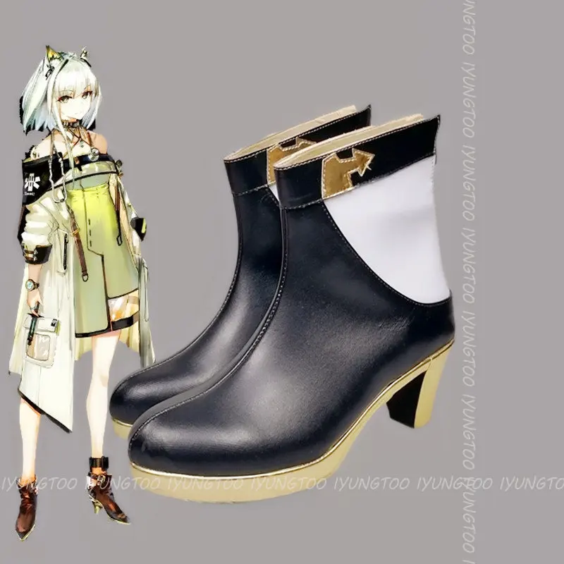 

Arknights Lappland Anime Characters Shoe Cosplay Shoes Boots Party Costume Prop
