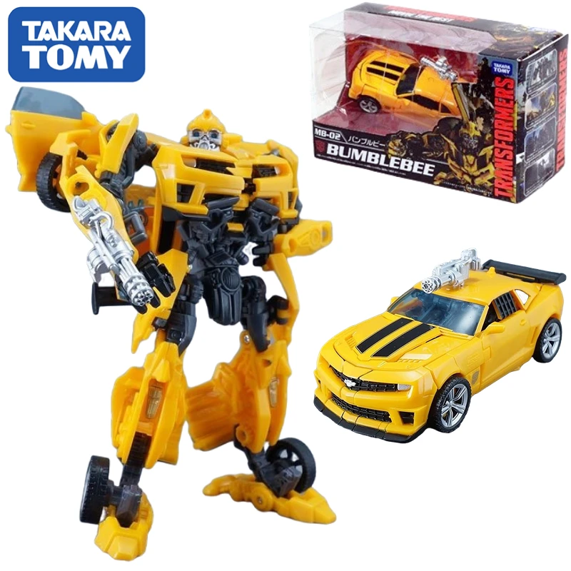 Original TAKARA TOMY Transformers MB 02 Bumblebee Best Film Series Movie Peripheral Toys Birthday Gift Ornament Collection Model
Original TAKARA TOMY Transformers MB 02 Bumblebee Best Film Series Movie Peripheral Toys Birthday Gift Ornament Collection Model