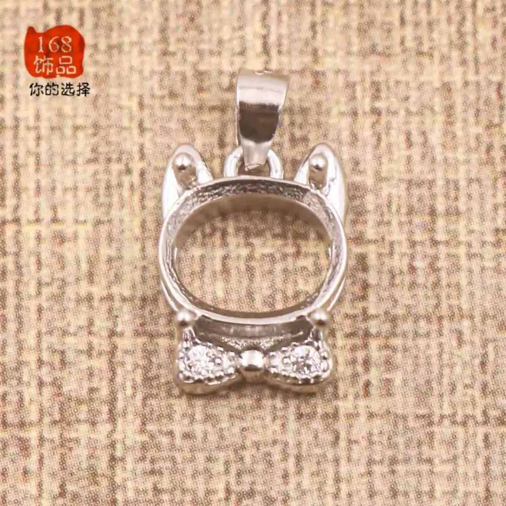 Approx8*10mm 100% 925 Sterling Silver pendant Blank Base DIY Setting Jewelry Findings Making Accessories
Approx8*10mm 100% 925 Sterling Silver pendant Blank Base DIY Setting Jewelry Findings Making Accessories