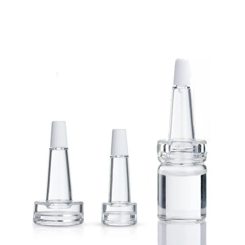 

Dropper Tip For Korean Cosmetics 5ml 8ml BB Cream Glow Serum Reusable Ampoule Serum Cap Transparent Silicone Straw