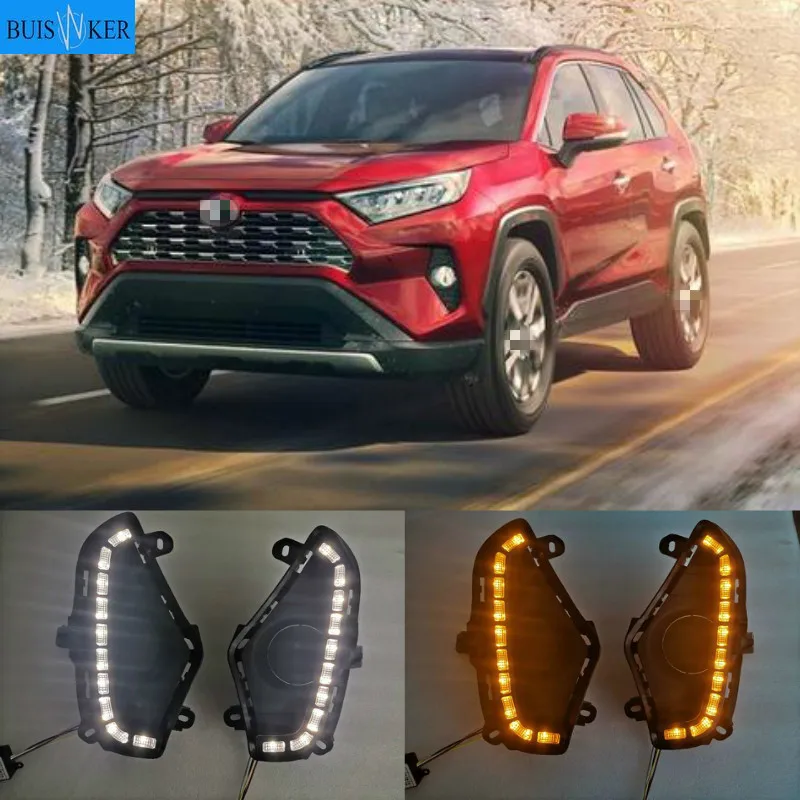 Светодиодсветодиодный дневные ходовые огни для Toyota RAV 4 2019 2020 RAV4 DRL, желтый сигнал поворота, водонепроницаемая крышка ABS
Светодиодсветодиодный дневные ходовые огни для Toyota RAV 4 2019 2020 RAV4 DRL, желтый сигнал поворота, водонепроницаемая крышка ABS