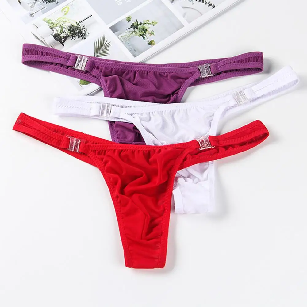 Men G-strings Friendly to Skin Non-Fading Men G-strings Briefs Underwear with Buckle Polyester Men Underpants for Male
Men G-strings Friendly to Skin Non-Fading Men G-strings Briefs Underwear with Buckle Polyester Men Underpants for Male