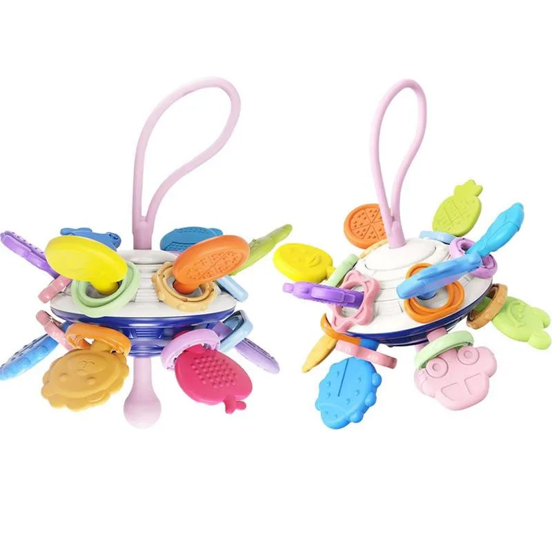 Baby Fun Saucer Pull-Along Toys Early Education Sensory Baby Can Chew and Bite Enlightenment Soft Rubber Toys Baby Rattles
Baby Fun Saucer Pull-Along Toys Early Education Sensory Baby Can Chew and Bite Enlightenment Soft Rubber Toys Baby Rattles