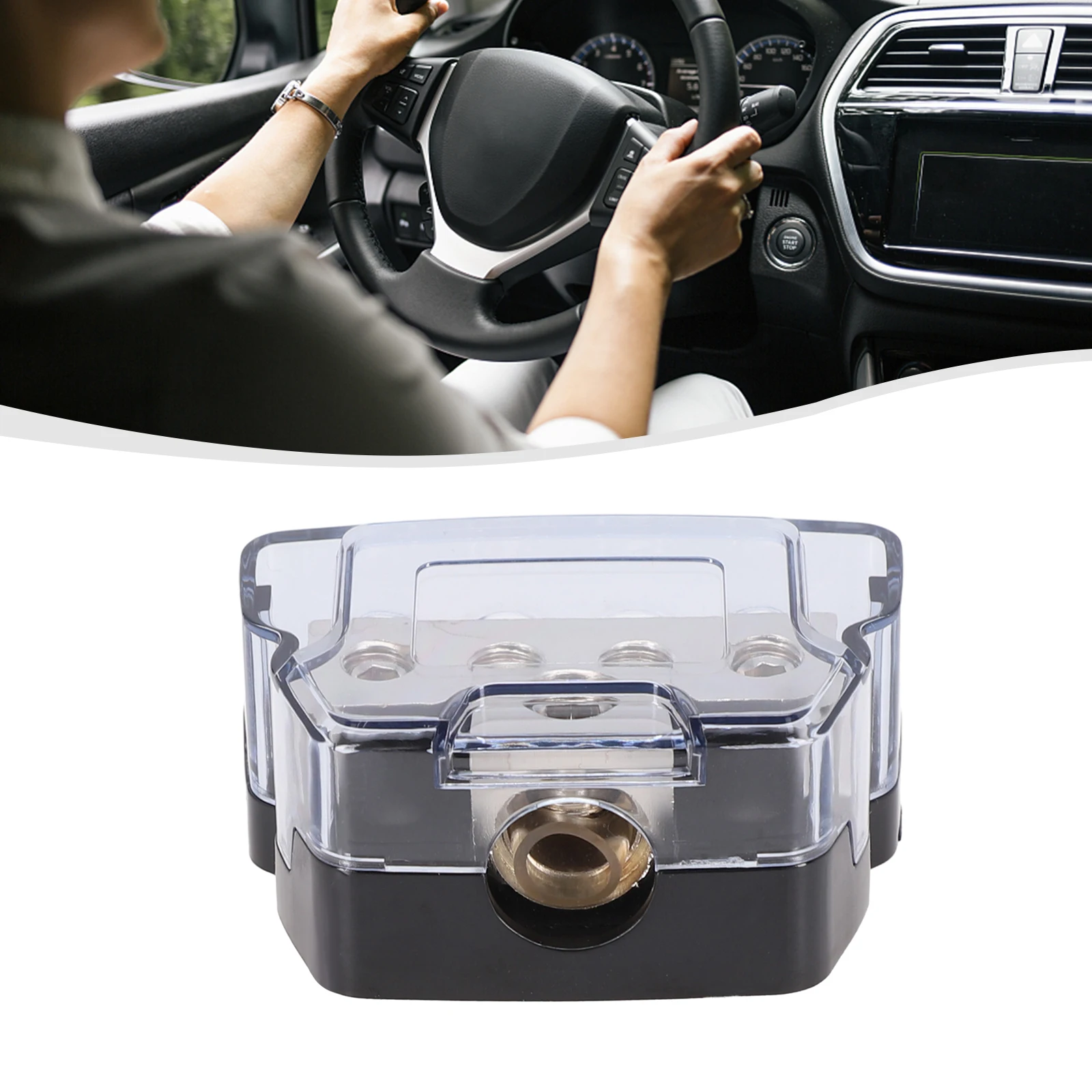 Point Four Point Junction Box For Car Audio Wiring - Brand New, Zinc Alloy, 0GA Inlet, 4 X 4GA Outlets, Sand Nickel
Point Four Point Junction Box For Car Audio Wiring - Brand New, Zinc Alloy, 0GA Inlet, 4 X 4GA Outlets, Sand Nickel