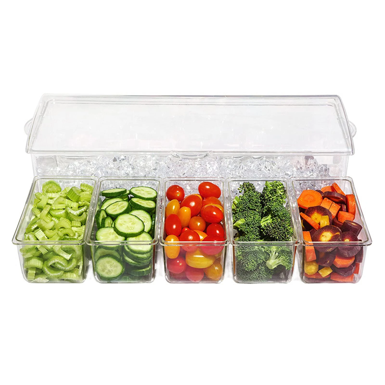 Chilled Condiment Server Seasoning Box Salt Jar Kitchen Supplies Condiment Box Five-compartment Integrated Seasoning Bottle
Chilled Condiment Server Seasoning Box Salt Jar Kitchen Supplies Condiment Box Five-compartment Integrated Seasoning Bottle