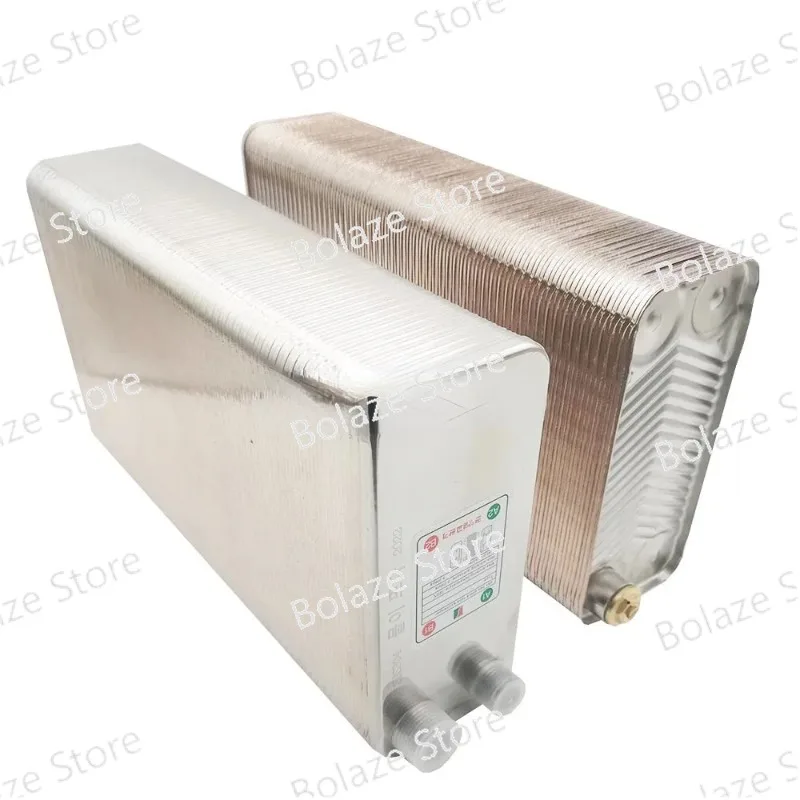 100 Plates Stainless Steel Heat Exchanger Brazed Plate Type Water Heater SUS304
100 Plates Stainless Steel Heat Exchanger Brazed Plate Type Water Heater SUS304