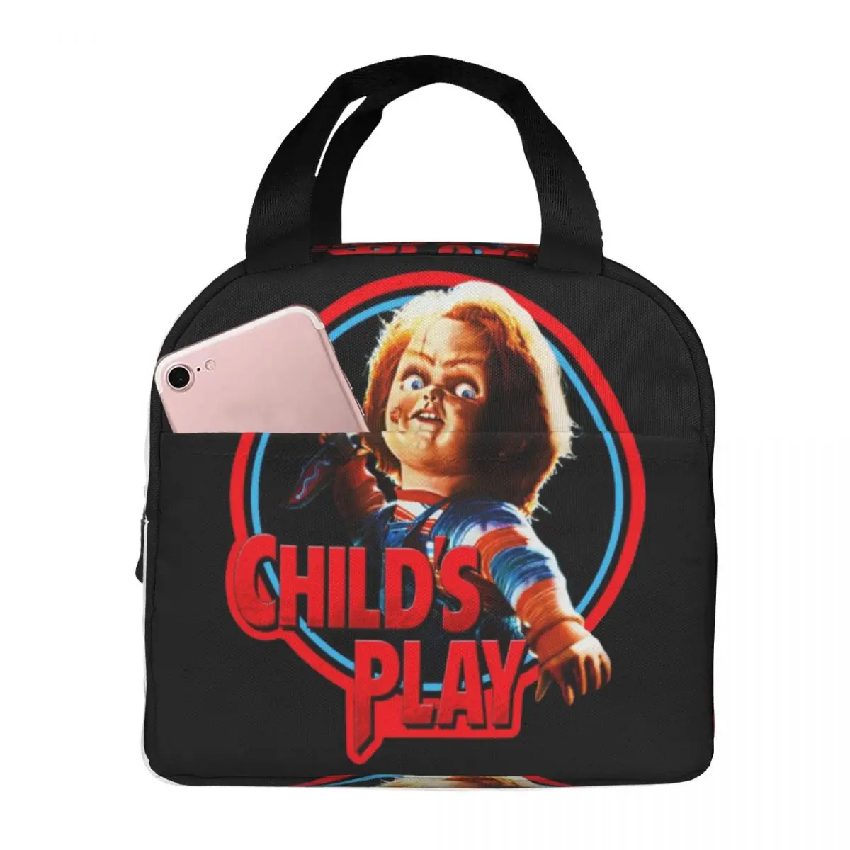 Lunch Bags for Women Kids Seed Of Chucky 2 Thermal Cooler Portable Picnic School Canvas Tote Food Bag
Lunch Bags for Women Kids Seed Of Chucky 2 Thermal Cooler Portable Picnic School Canvas Tote Food Bag