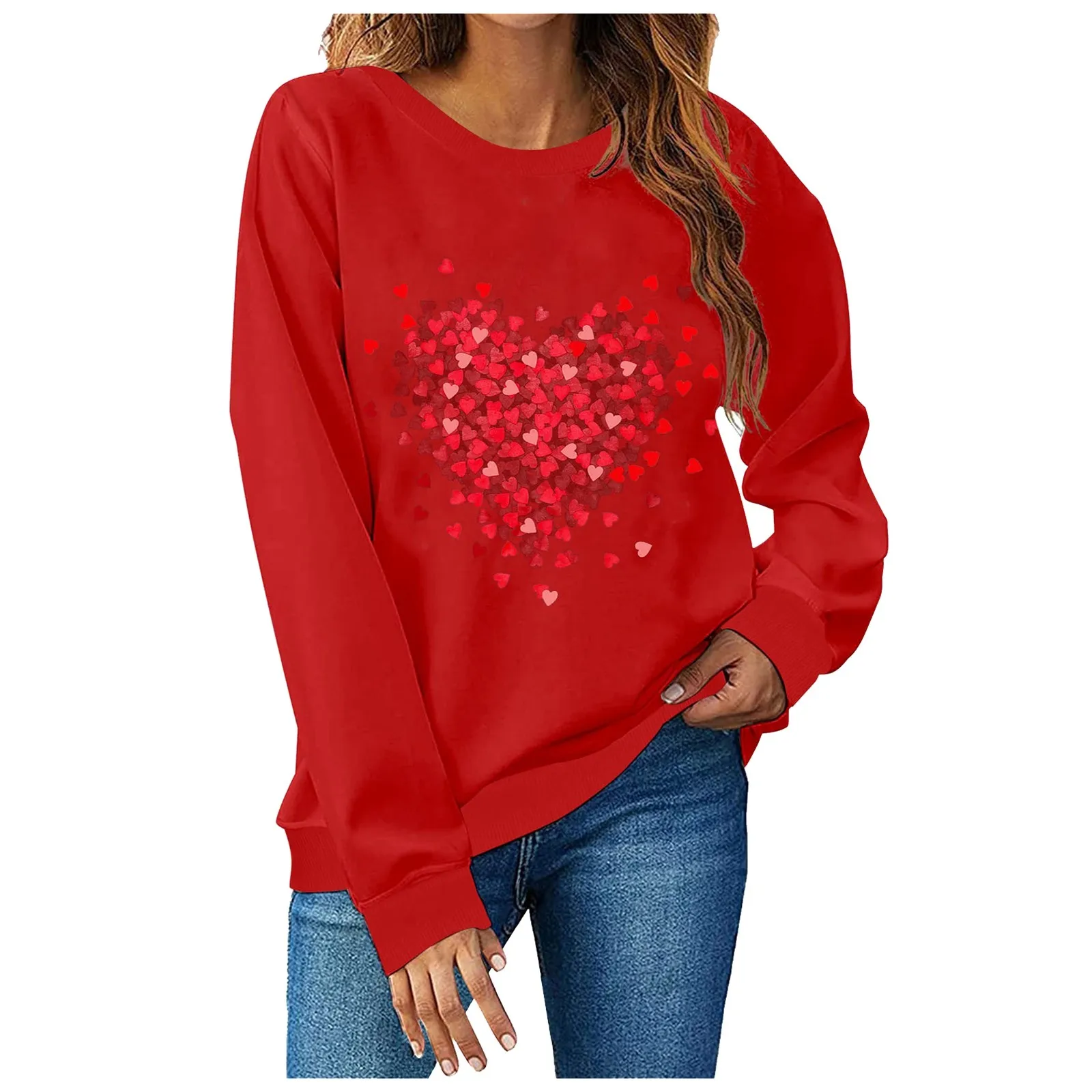 women's Sweatshirt Christmas Round Neck 3D Print Pullover New Year Loose Lovely crewneck pullover for Autumn Winter свитер
women's Sweatshirt Christmas Round Neck 3D Print Pullover New Year Loose Lovely crewneck pullover for Autumn Winter свитер