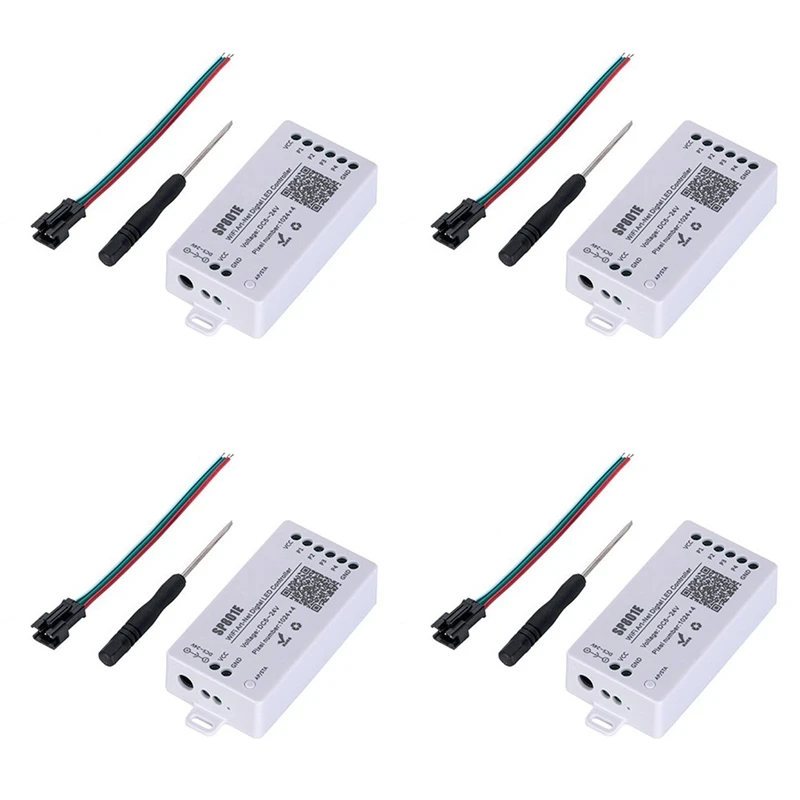 4X SP801E Wifi Art-Net женский контроллер Φ Matrix Panel Module WS2812B WS2811 Женская полоса беспроводного управления
4X SP801E Wifi Art-Net женский контроллер Φ Matrix Panel Module WS2812B WS2811 Женская полоса беспроводного управления