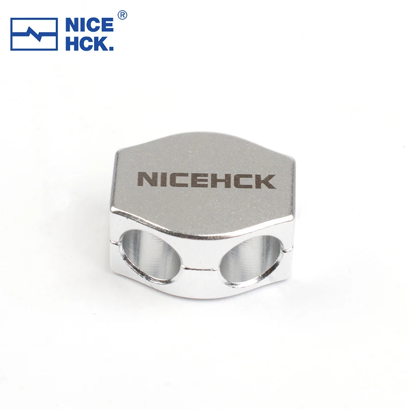

NiceHCK HiFi Cable Slider Alloy Material Detachable Design Shock Absorbing and Reduce Stethoscope Effect Acoustic Accessory