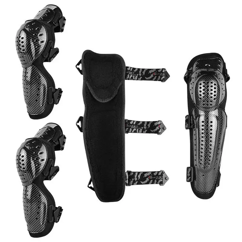 Knee Shin Guards Motorcycle Motorcycle Protective Gear Set 4Pcs Knee Pads And Elbow Pads Set Adjustable Protector For Motocross
Knee Shin Guards Motorcycle Motorcycle Protective Gear Set 4Pcs Knee Pads And Elbow Pads Set Adjustable Protector For Motocross