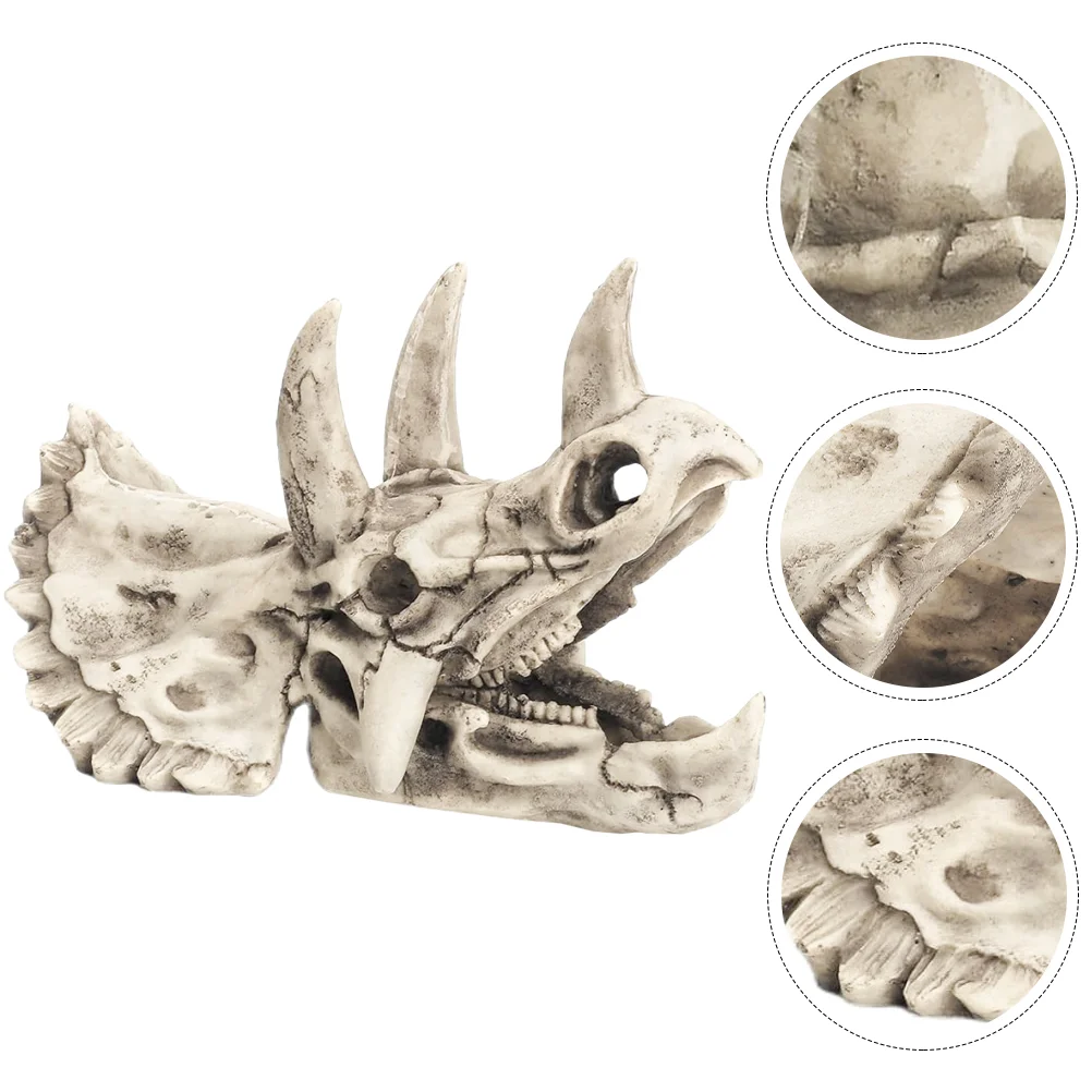 Resin Dinosaur Skull Ornament Fish Tank Shrimp Hideout Shrimp Dinosaur Shape Shelter
Resin Dinosaur Skull Ornament Fish Tank Shrimp Hideout Shrimp Dinosaur Shape Shelter
