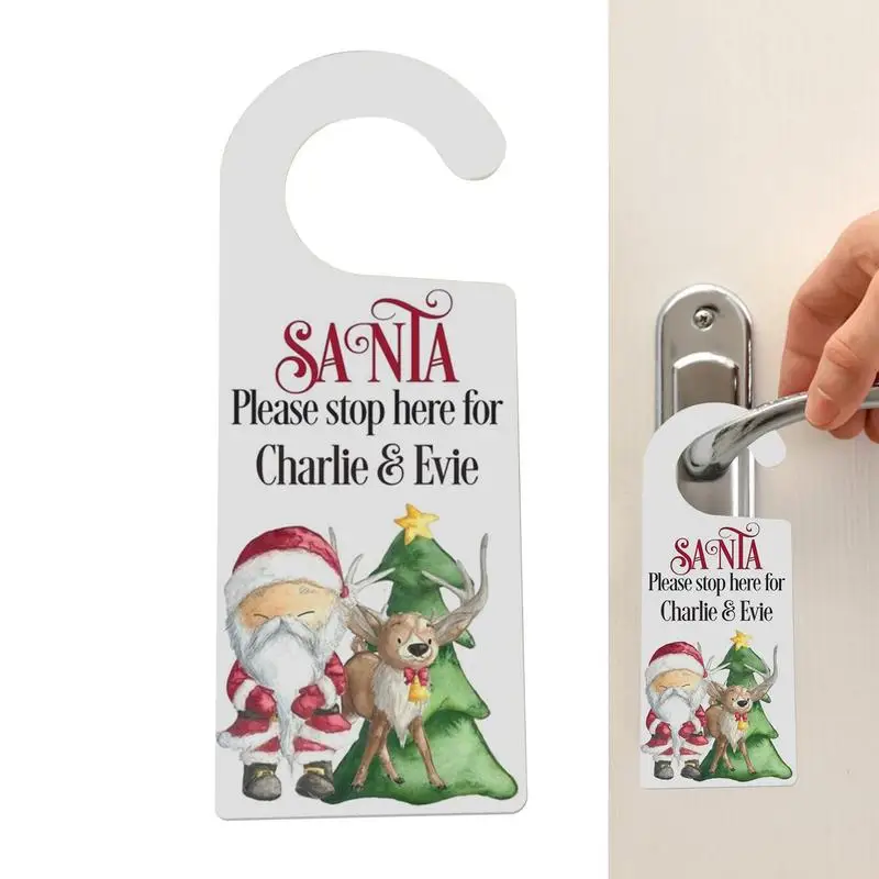 Home Christmas Doorplate Hanging Pendants Sign Santa Claus Ornaments Door Hanger For Christmas Holiday Home New Year Decoration
Home Christmas Doorplate Hanging Pendants Sign Santa Claus Ornaments Door Hanger For Christmas Holiday Home New Year Decoration