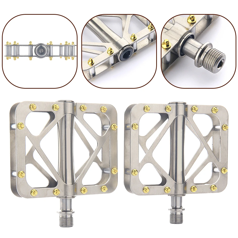 Bicycle Pedals Alloy Folding Downhill Climbing Bike Pedal 3 Bearings Pedal Replacement Bike Accessories
Bicycle Pedals Alloy Folding Downhill Climbing Bike Pedal 3 Bearings Pedal Replacement Bike Accessories