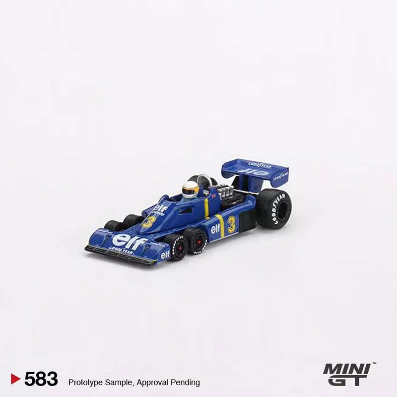 MINI GT 1:64 модель автомобиля tyrrella P34 #3 Jody Scheckter 1976 шведский GP Winner & #4 Патрик депплплел GP 2-е место
MINI GT 1:64 модель автомобиля tyrrella P34 #3 Jody Scheckter 1976 шведский GP Winner & #4 Патрик депплплел GP 2-е место