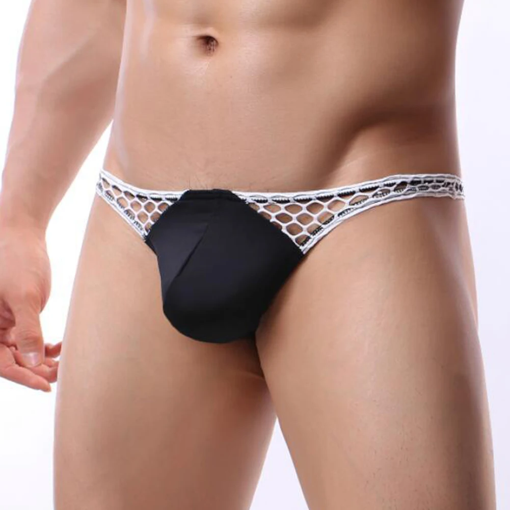 Sexy Men Briefs Pouch Bikini Underwear Low Rise T-back Underpants Stretchy Breath Panties Hollow Seduction Erotic Lingerie
Sexy Men Briefs Pouch Bikini Underwear Low Rise T-back Underpants Stretchy Breath Panties Hollow Seduction Erotic Lingerie