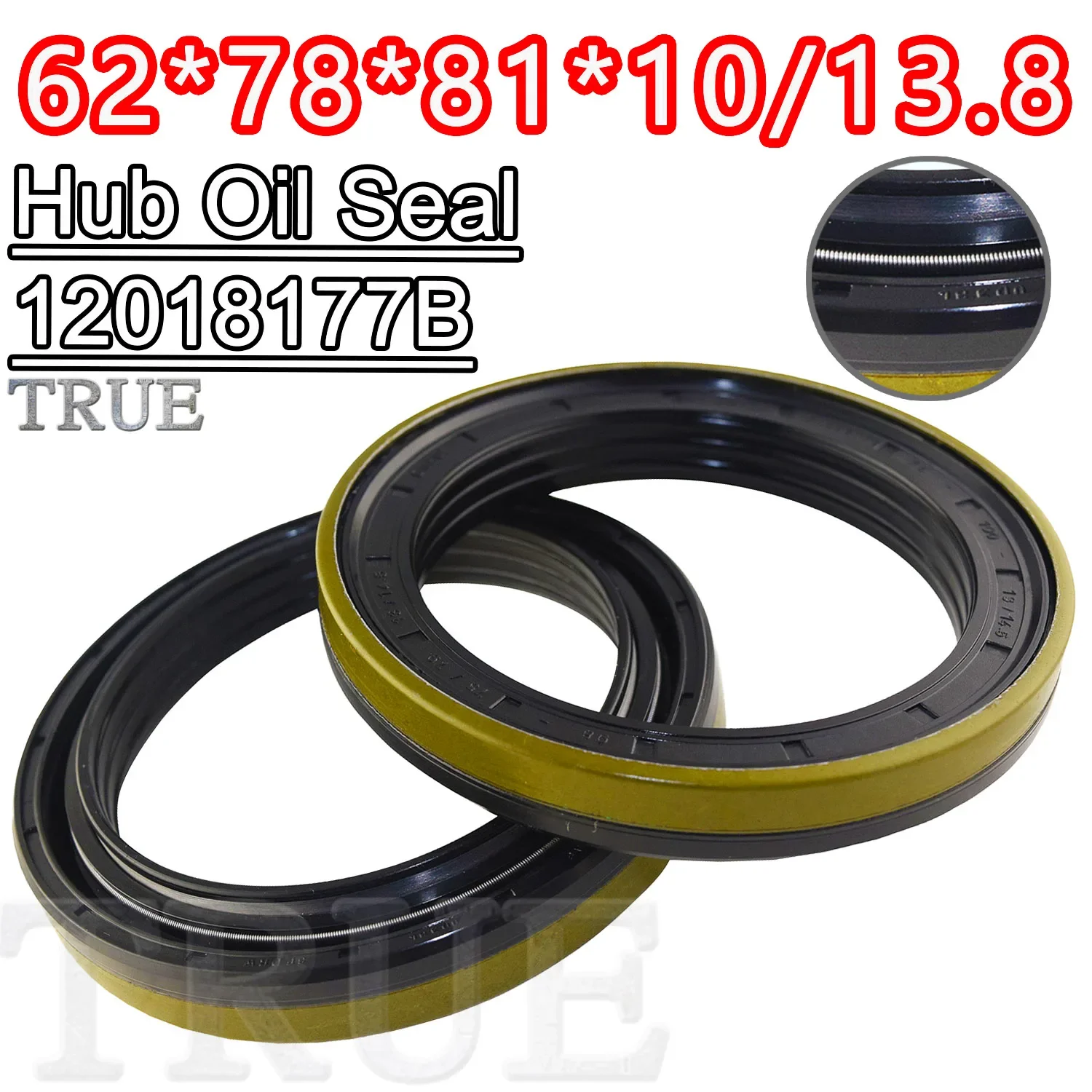 

Hub Oil Seal 62*78*81*10/13.8 For Tractor Cat 12018177B 62X78X81X10/13.8 Mend Fix Best Replacement Service O-ring O ring Repair