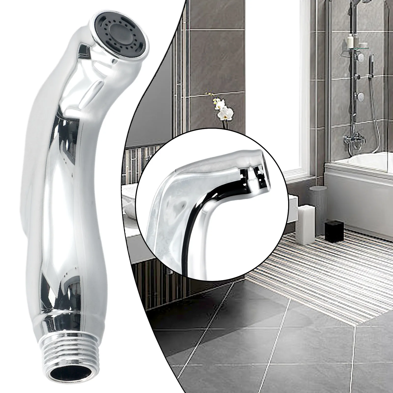 Douche Bidet Spray Gun Faucet Toilet Washer Pressurizing Handheld Sprinkler Water Gun Women's Washer Shattaf Attachment
Douche Bidet Spray Gun Faucet Toilet Washer Pressurizing Handheld Sprinkler Water Gun Women's Washer Shattaf Attachment