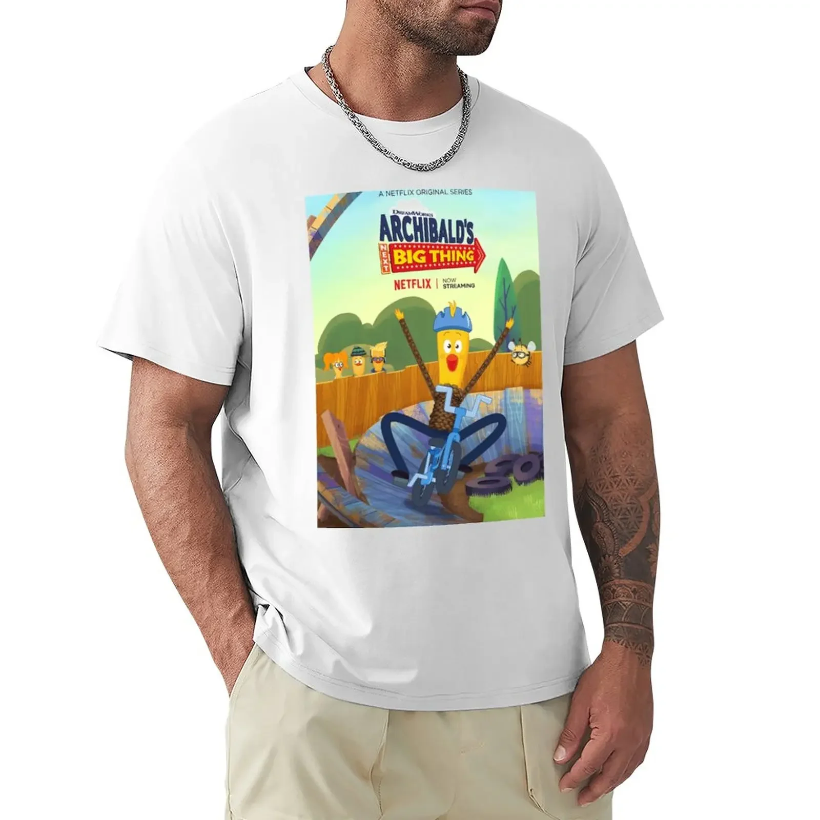 ARCHIBALDS NEXT BIG THING T-Shirt plus sizes vintage plain white t shirts men oversized funnys quick drying designer t shirt men
ARCHIBALDS NEXT BIG THING T-Shirt plus sizes vintage plain white t shirts men oversized funnys quick drying designer t shirt men