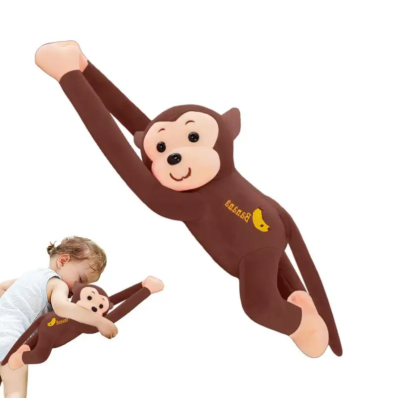Long Arm Monkey Toy 17.72in Window Monkey Pendant Cute Long-Armed Monkey Doll Monkey Hang Doll Ornament For Kids And Adults 
Long Arm Monkey Toy 17.72in Window Monkey Pendant Cute Long-Armed Monkey Doll Monkey Hang Doll Ornament For Kids And Adults
