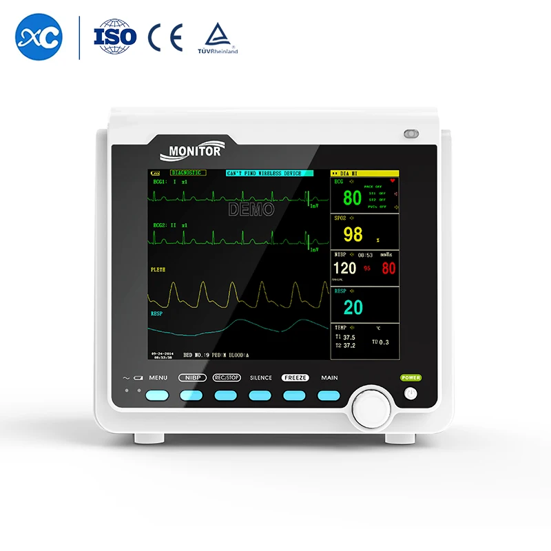 Animal Instrument Vital Signs Ambulatory Blood Pressure Monitor Lcd Digital large Screen multiparameter Etco2 Veterinary Monitor
Animal Instrument Vital Signs Ambulatory Blood Pressure Monitor Lcd Digital large Screen multiparameter Etco2 Veterinary Monitor