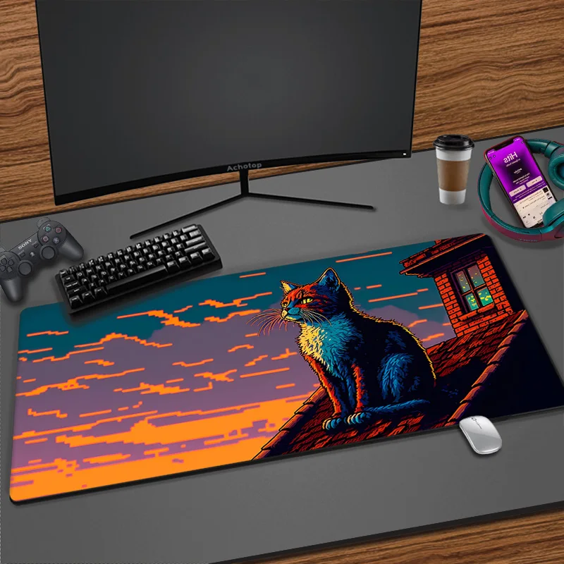 90x40cm Large Pixel Cat Gaming Mouse Pad Gamer Big Mouse Mat Computer Gaming Locking Edge MousePad Kawaii Keyboard Desk Mice Pad
90x40cm Large Pixel Cat Gaming Mouse Pad Gamer Big Mouse Mat Computer Gaming Locking Edge MousePad Kawaii Keyboard Desk Mice Pad
