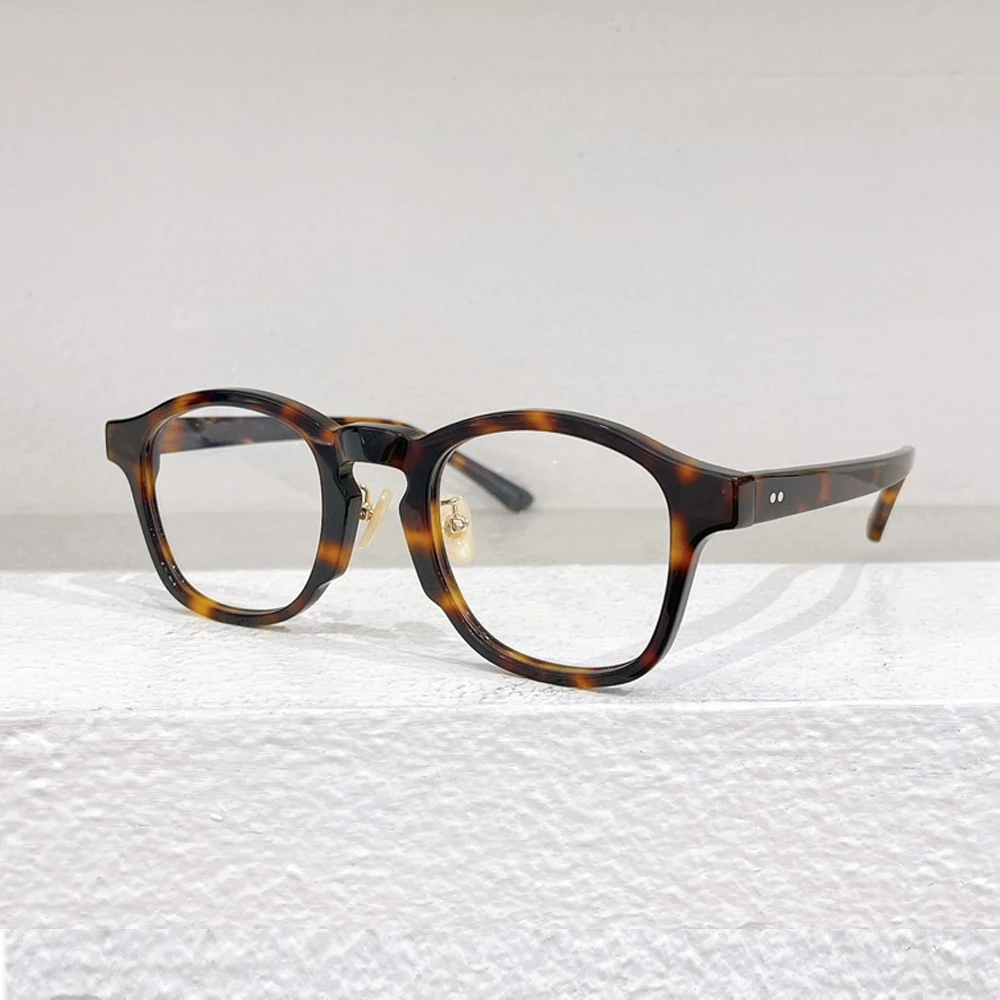 

DOLLILL Eyeglasses frame Retro glasses men women acetate round square designer brand optical Myopia reading prescription Eyewear