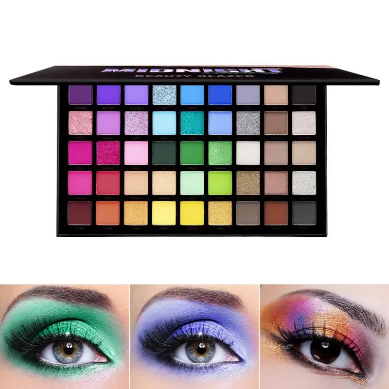 BEAUTY GLAZED 45 Color Eye Shadow Plate Chameleon Pearlescent Matte Lasting Eye Shadow Plate Stage Makeup Halloween Cosmetic
BEAUTY GLAZED 45 Color Eye Shadow Plate Chameleon Pearlescent Matte Lasting Eye Shadow Plate Stage Makeup Halloween Cosmetic
