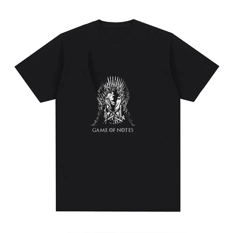 Death Note T-Shirt Men Women Plus Size Breathable Fashion Oversized O-Neck Daily Casual Streetwear Harajuku Unisex Tees
Death Note T-Shirt Men Women Plus Size Breathable Fashion Oversized O-Neck Daily Casual Streetwear Harajuku Unisex Tees